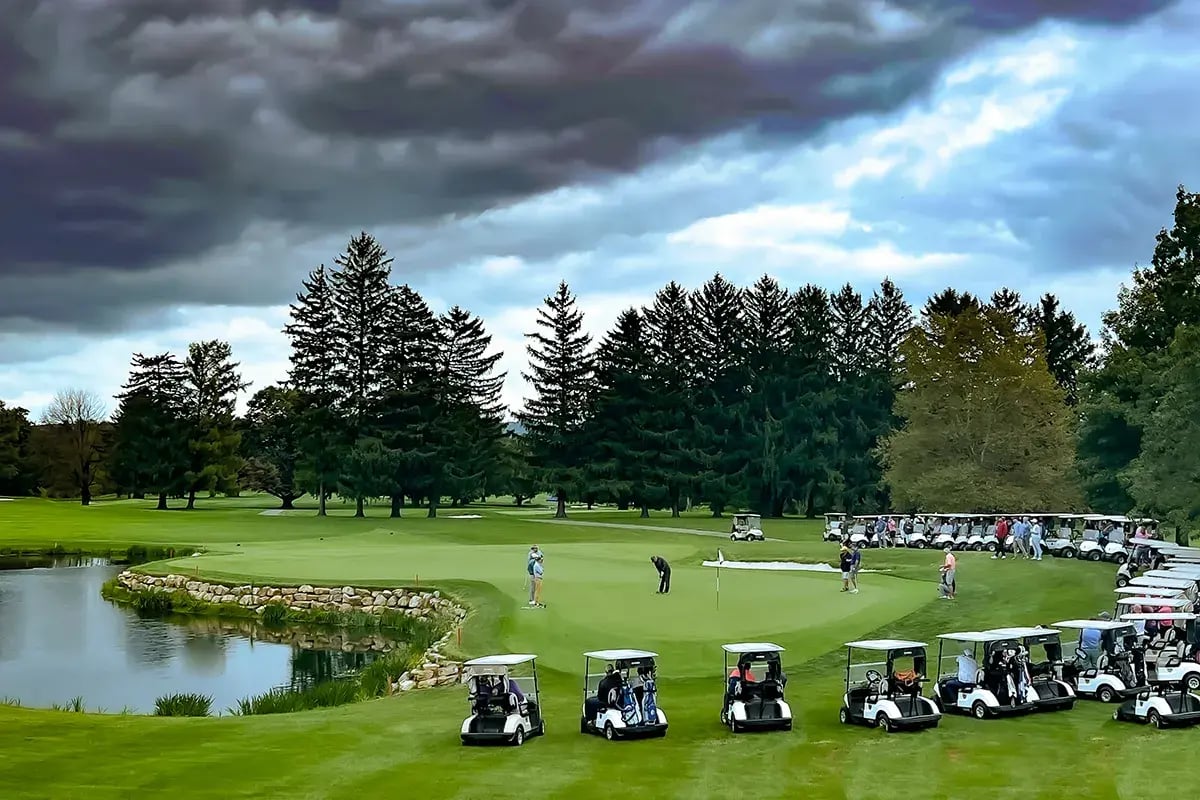 golfers at brookside cc